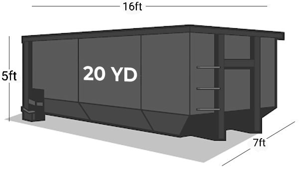 20 Yard Dumpster